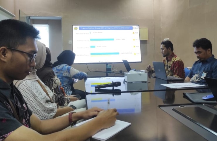 Realisasi belanja pemerintah pusat Jember