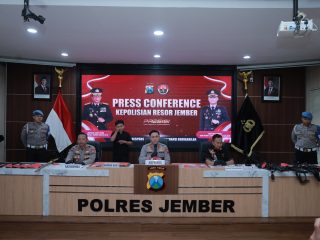 Polres Jember Amankan 18 Tersangka Narkoba Sepanjang Bulan Maret 2026