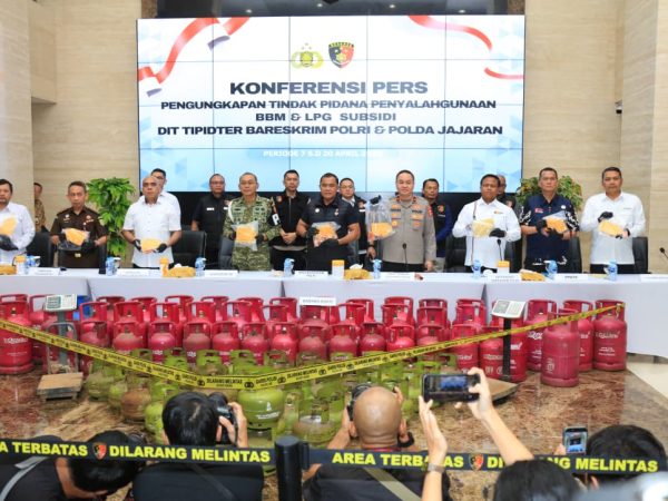Polri Ungkap 330 Tersangka Penyalahgunaan BBM dan LPG Subsidi dalam 13 Hari