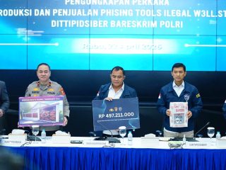 Polri Berhasil Bongkar Jaringan Internasional Penjualan Phishing Tools, Kerugian Capai Rp350 Miliar