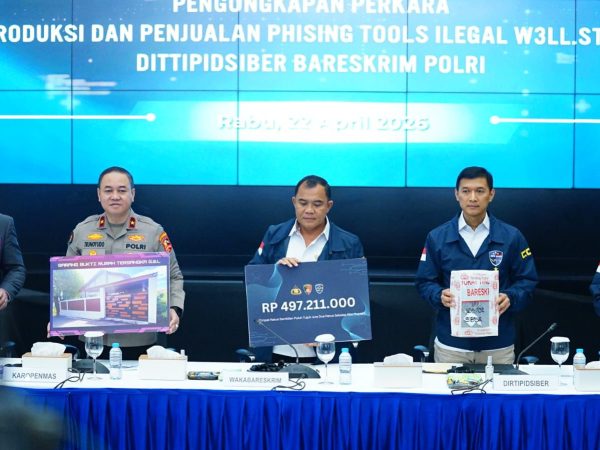 Polri Berhasil Bongkar Jaringan Internasional Penjualan Phishing Tools, Kerugian Capai Rp350 Miliar