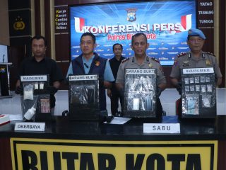 Polres Blitar Kota Ungkap Kasus Narkoba 14 Tersangka Diamankan