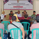 seleksi calon anggota BPD Desa Serut, Kec. Panti dikawal Bhabinkamtibmas, Babinsa, Kecamatan, dan Dinas Kesehatan_