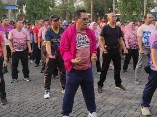 Latihan Bersama, DPC GWI Jember Ikut Meriahkan Tajemtra Tahun 2026