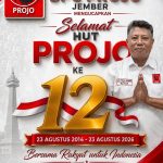 HUT ke-12, DPC Projo Jember Tegaskan Komitmen Setia Bersama Rakyat